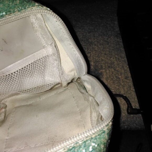 Blue sequin mini backpack - Picture 3 of 3